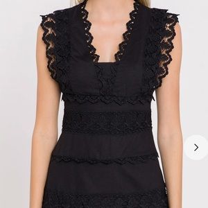 Endless Rose Black lace dress